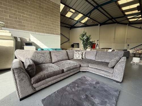 Grey furniture village - furniture, corner